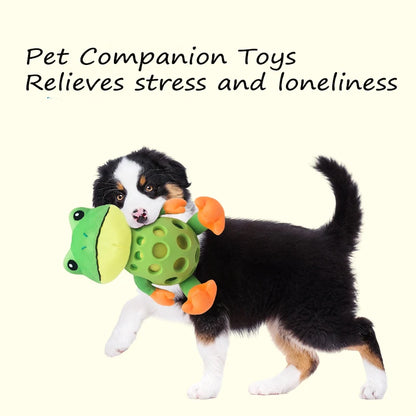 Dog Plush Frog Zen Toy