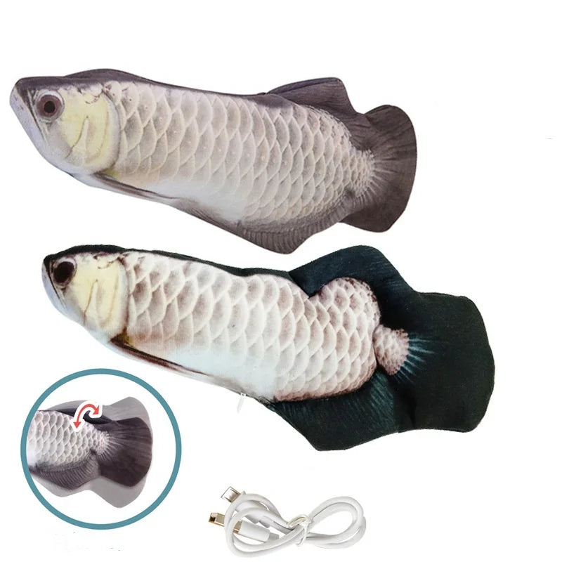Cat Fish Toy USB Charging