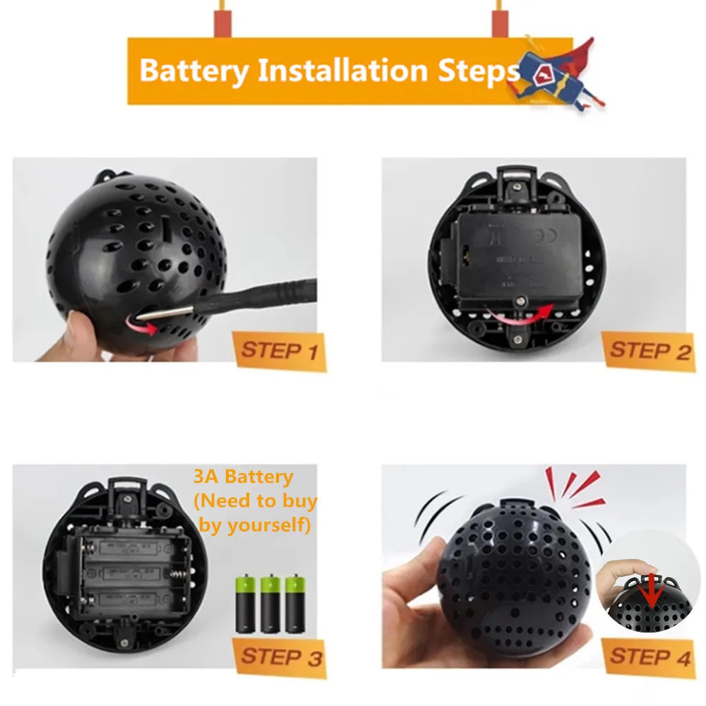 Shake Ball Dog Plush Toy Electronic Vibration Automatic Moving Sound Monster