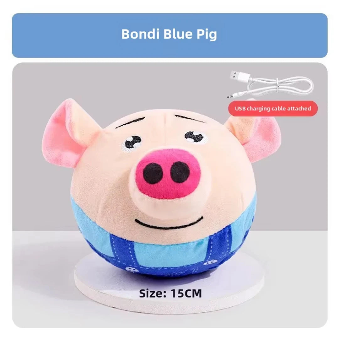 Is your pet's interest in toys fleeting? Try this "escape" piglet