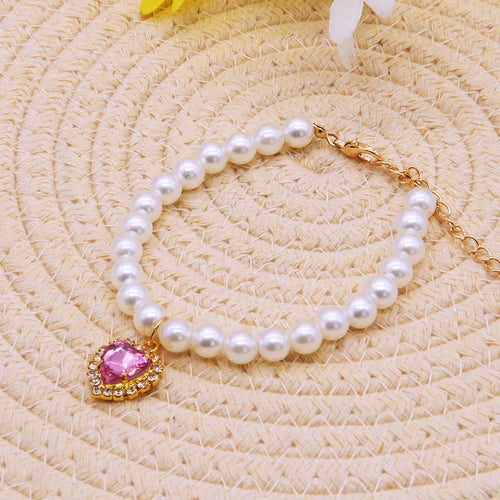 Pet Pearl Necklace