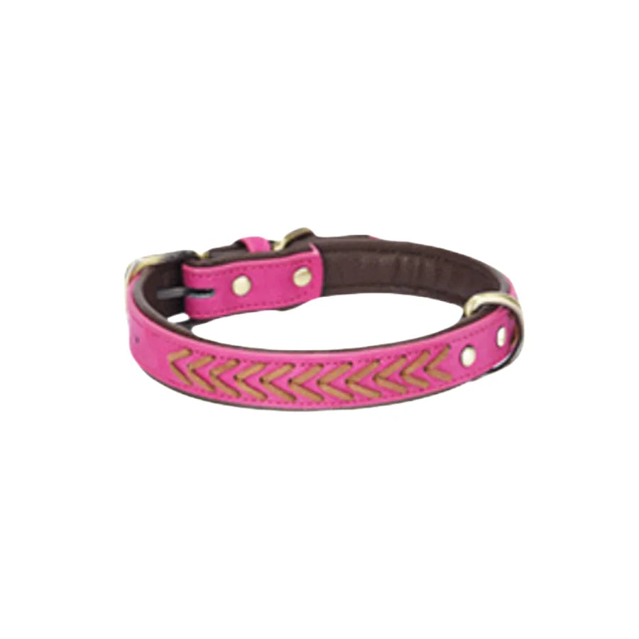 Hand-woven Pet Collars, Small and Medium-sized Leather Dog Collars