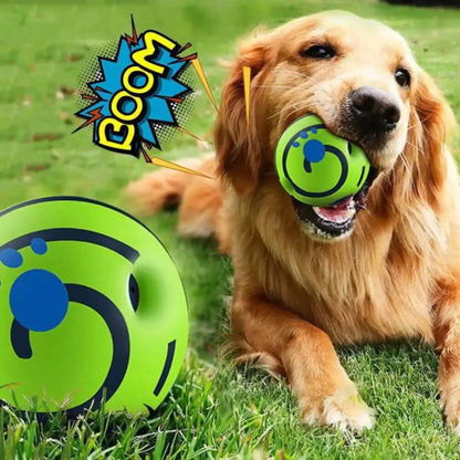 🔥 Giggle Ball – Interactive Wobble Dog Toy with Laughing Sound, Indoor & Outdoor