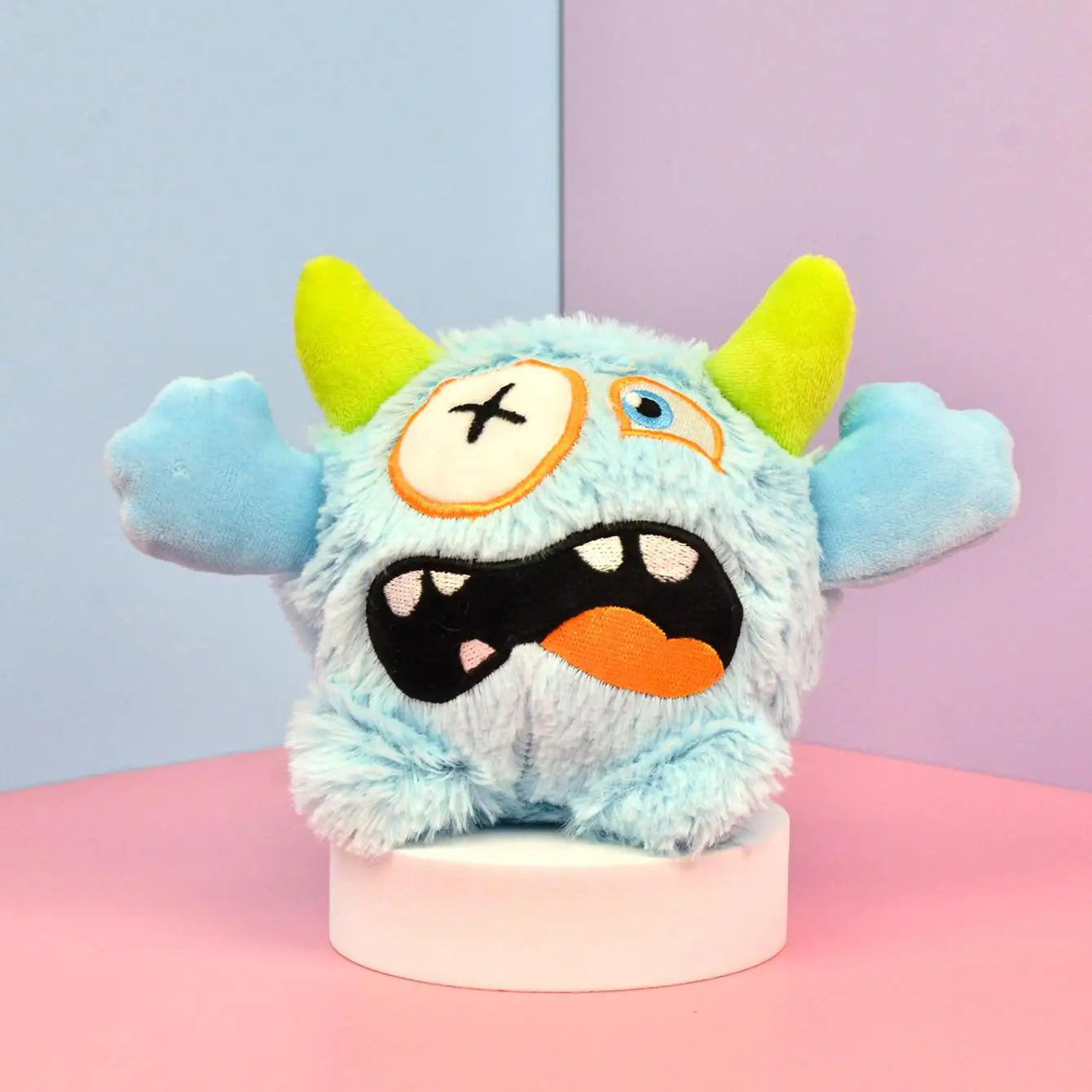 Fun Little Monster Plush Dog Toy