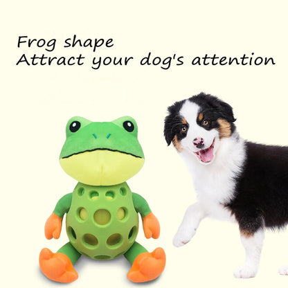 Dog Plush Frog Zen Toy