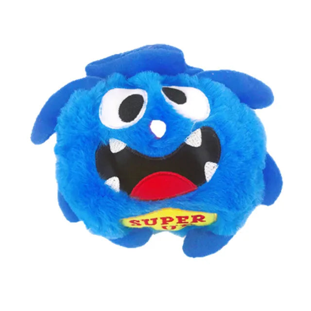Shake Ball Dog Plush Toy Electronic Vibration Automatic Moving Sound Monster