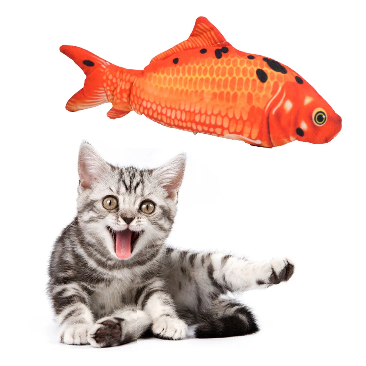 Cat Fish Toy USB Charging