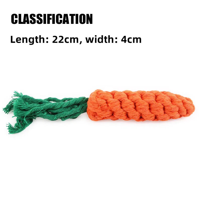 1pcs Bite Resistant Pet Dog Chew Toys for Small Dogs Cleaning Teeth Puppy Cat Dogs Rope Knot Ball Toy Playing animal Accessories