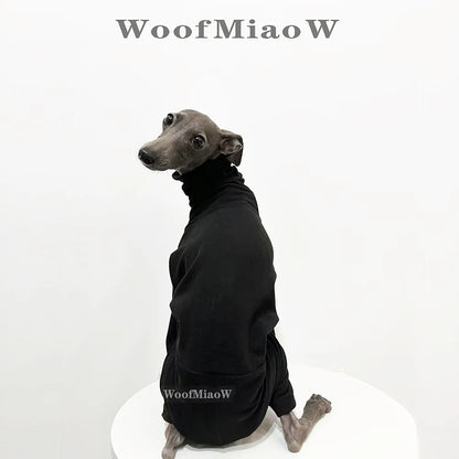 Italian Greyhound Hound Four-Legged Clothes Fashionable Multicolor Soft Comfortable Elastic Pure Color dog clothes