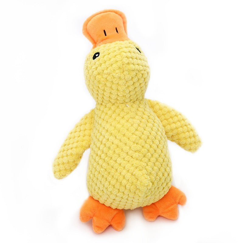 No-stuffing duck chew toy