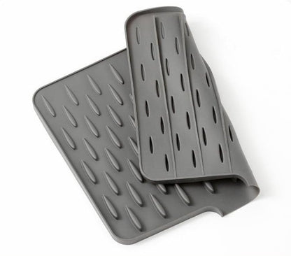 💥No-Spill Silicone Worktop Saver – Heat-Resistant & Non-Slip Mat for Drip-Free Drying