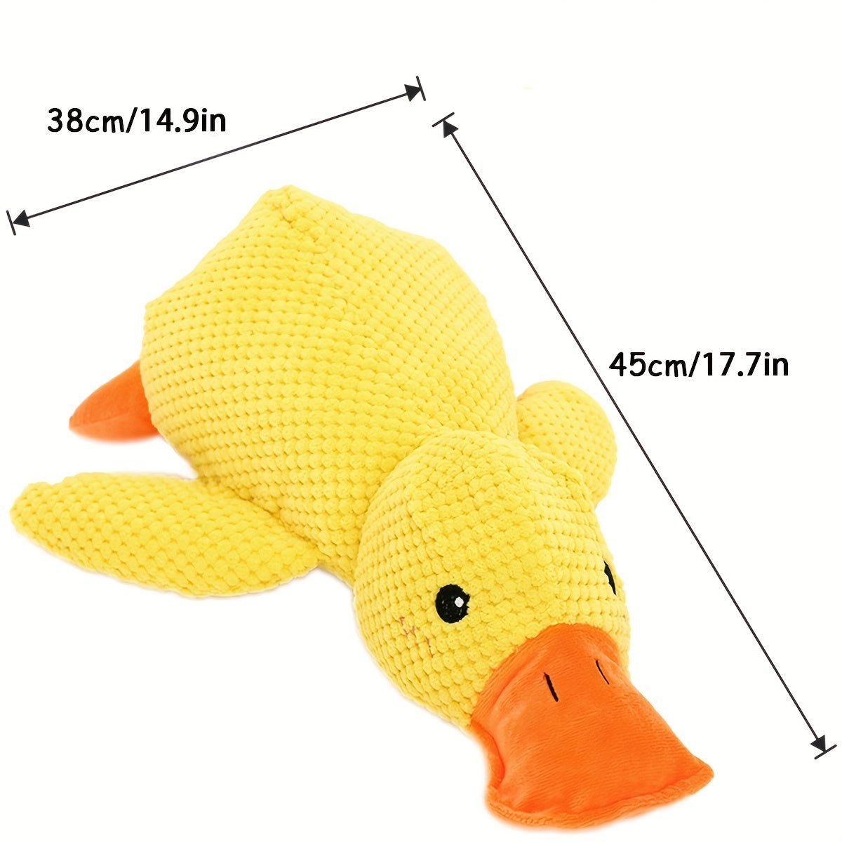 No-stuffing duck chew toy