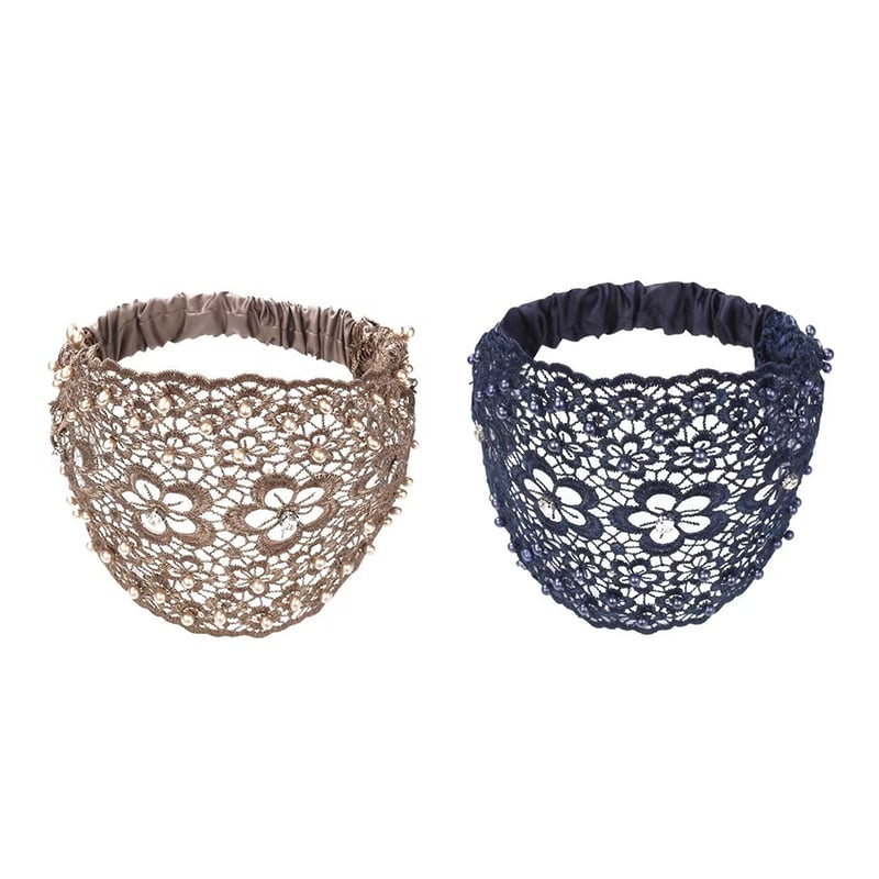 🌞Summer Sale 49% OFF🔥Plum Blossom Hollow Beaded Wide Headband