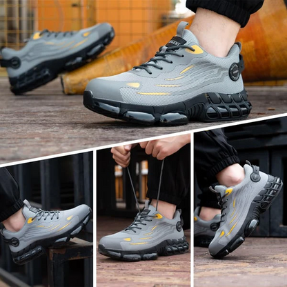 🔥New Arrival🔥Knob Anti-Smash Anti-Slip Safety Sneakers