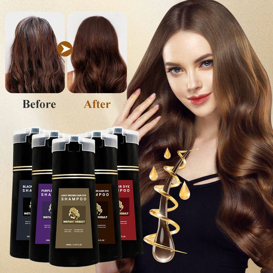 🌿2025 Hot Sale🌸Instant Result Hair Dye Shampoo