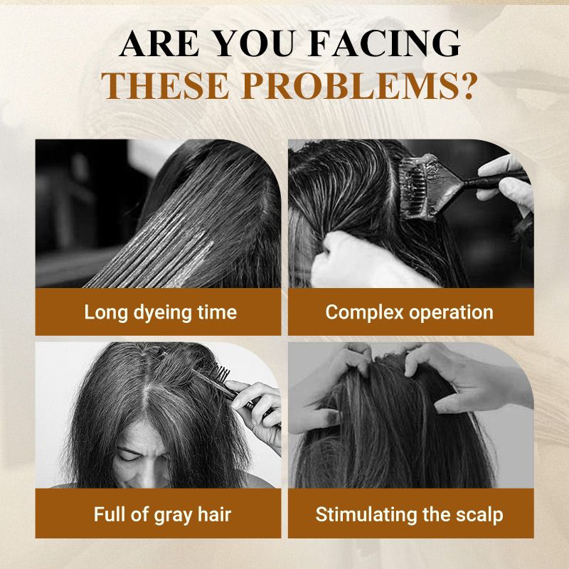 🌿2025 Hot Sale🌸Instant Result Hair Dye Shampoo