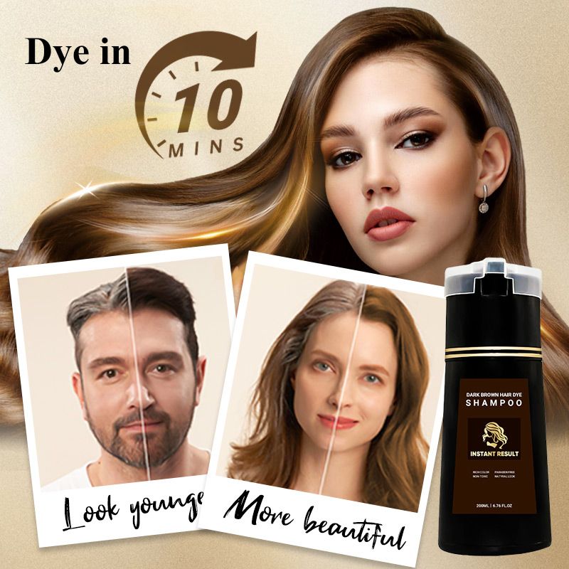 🌿2025 Hot Sale🌸Instant Result Hair Dye Shampoo