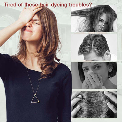 🌿Summer Hot Sale🌿Plant Extract Hair Care Bubble Dye Cream