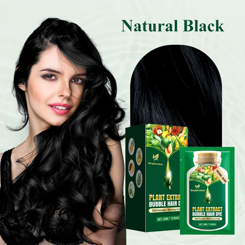 🌿Summer Hot Sale🌿Plant Extract Hair Care Bubble Dye Cream