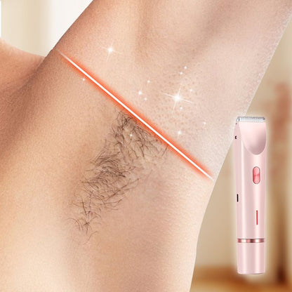 💥BUY 2 discount 10%💥✨【Dual-Head Epilator】IPX7 Waterproof - Hair Removal & Trimming | 21-Day Silky Skin 🦵 💎 Cordless Design | 🌿 Hypoallergenic | 🚚 Free UK Delivery