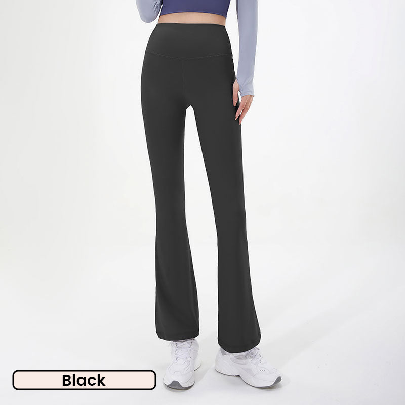 Skinny Quick-Drying High-Waist Bell-Bottomed Yoga Pants