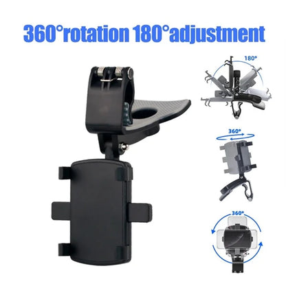 🔥LAST DAY -BUY 2 GET 1 FREE🔥Multifunctional Dashboard Clip-on Car Phone Holder