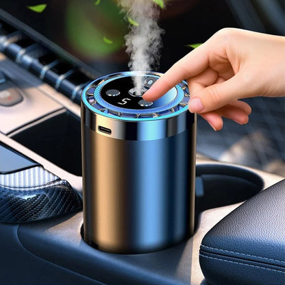 🚗Summer Sale - 50% OFF🔥Smart Car Diffuser Set with Light & Spray Modes