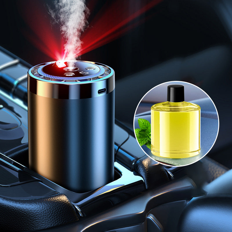 🚗Summer Sale - 50% OFF🔥Smart Car Diffuser Set with Light & Spray Modes