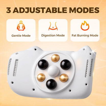 Electric Wireless Abdominal Massager for Fat Burning & Digestion
