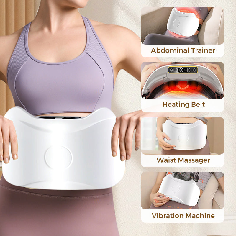 Electric Wireless Abdominal Massager for Fat Burning & Digestion