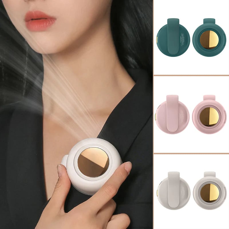 🎁Summer Big Sale-50% OFF⏳Small Whirlwind Clip Waist Neck Fan