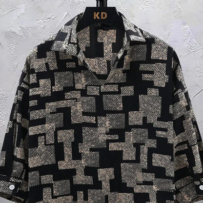 Men's Fashion Comfortable Short Sleeve Top & Shorts Two Piece Set