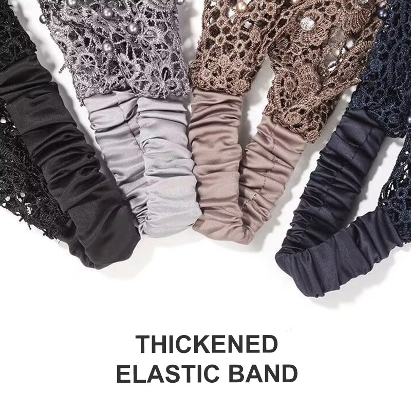 🌞Summer Sale 49% OFF🔥Plum Blossom Hollow Beaded Wide Headband