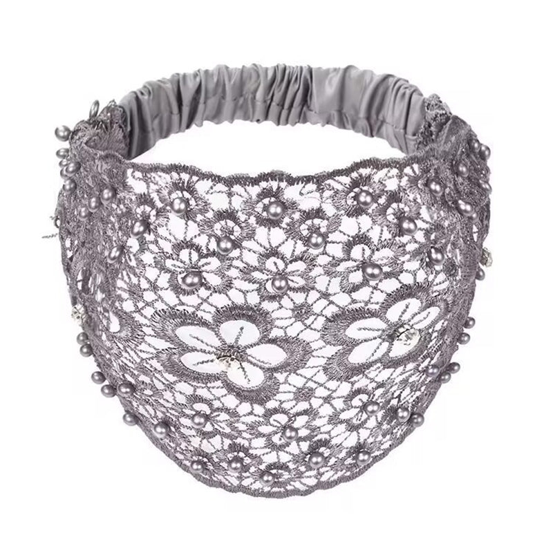 🌞Summer Sale 49% OFF🔥Plum Blossom Hollow Beaded Wide Headband