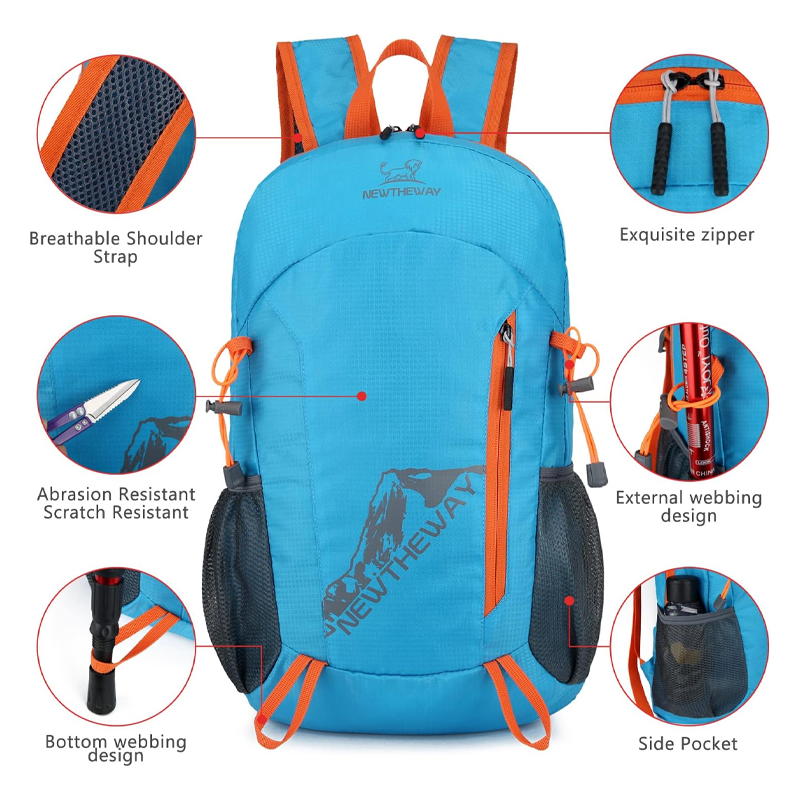 Foldable Waterproof Camping Backpack