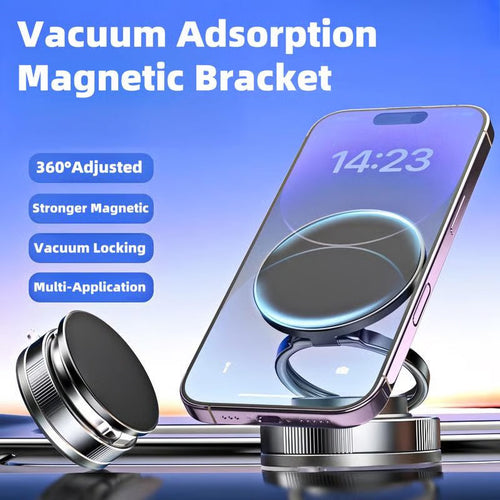 🔥Best Seller🔄360° Adjustable Vacuum Magnetic Phone Holder📱Factory Direct Sales🚗