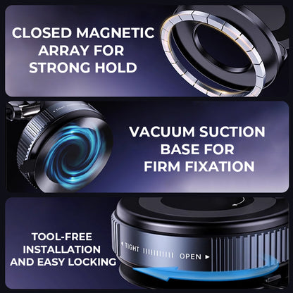 Foldable Magnetic Car Phone Holder