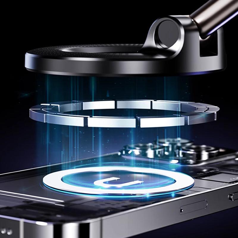 Foldable Magnetic Car Phone Holder