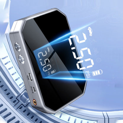 All-in-One Car Emergency Starting Power Supply & Inflatable Pump Set