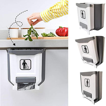 Foldable Kitchen Cabinet Trash Can