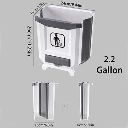 Foldable Kitchen Cabinet Trash Can