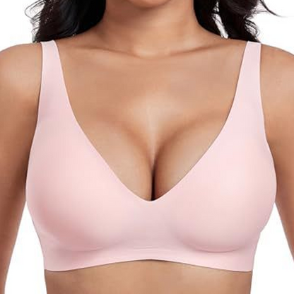 🍃Summer Hot Sale 49% OFF⏰Deep V Plunge Push-up Wirefree Seamless Jelly Bra