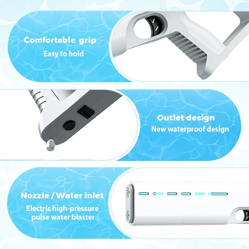 High-Capacity Automatic Water-Suction Electric Water Blaster Toy