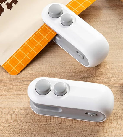 💥Mini Sealer Small Household Hand Pressure Sealer Portable Snack Plastic Bag Heat Sealing Machine