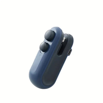 💥Mini Sealer Small Household Hand Pressure Sealer Portable Snack Plastic Bag Heat Sealing Machine