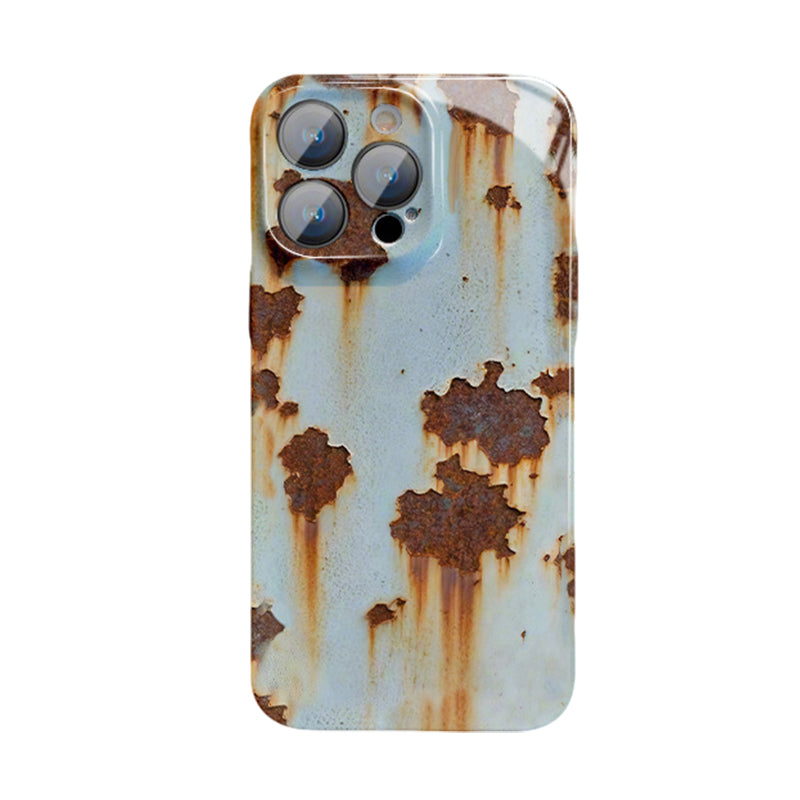 🔥2025 NEW ARRIVAL 🔩Vintage Rust Hard Case For iPhone🔥