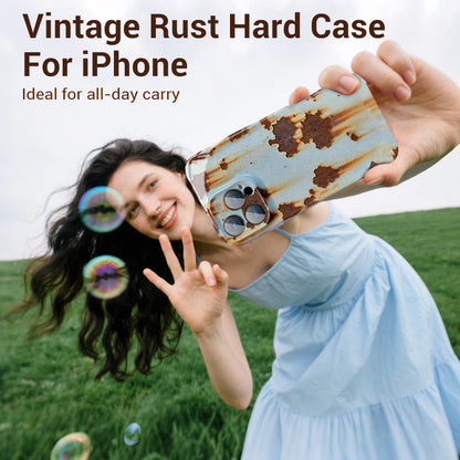 🔥2025 NEW ARRIVAL 🔩Vintage Rust Hard Case For iPhone🔥