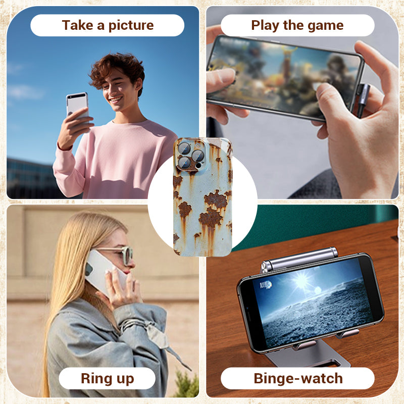 🔥2025 NEW ARRIVAL 🔩Vintage Rust Hard Case For iPhone🔥