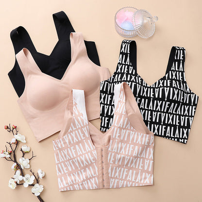 Plus Size Women’s Wireless V-Neck Tank Bra