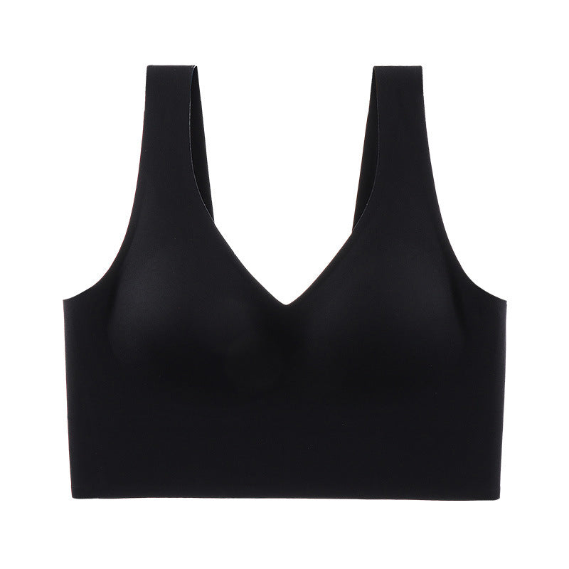 Plus Size Women’s Wireless V-Neck Tank Bra